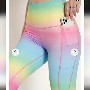 Rainbow Icecream HW Ninja Pants w/ Pockets